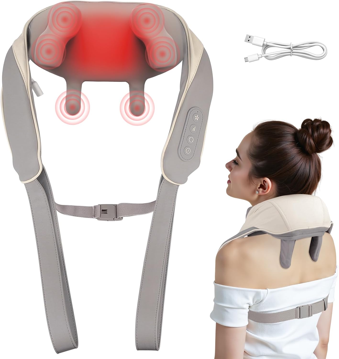 Masajeador Eléctrico de Cuello y Espalda | ENVIO GRATIS
