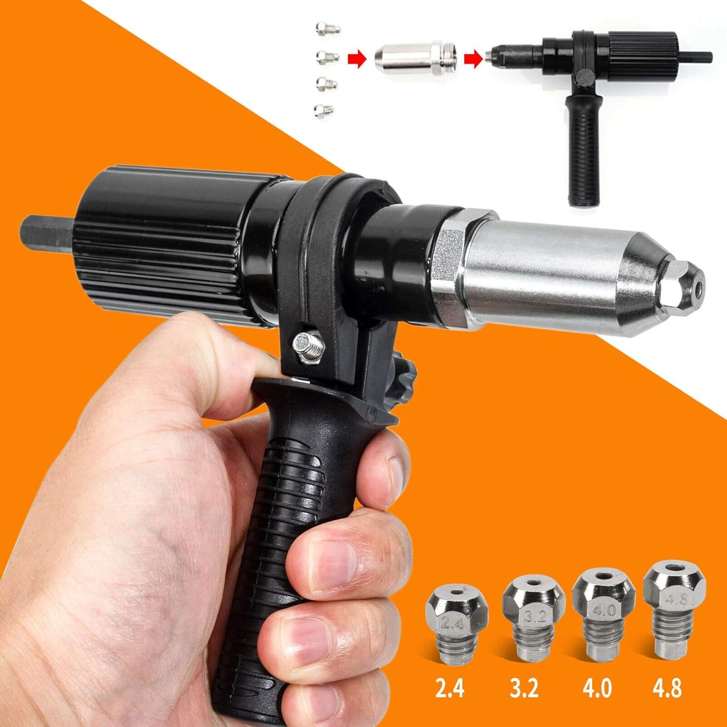REMACHADORA ELECTRICA ADAPTABLE PARA TALADRO