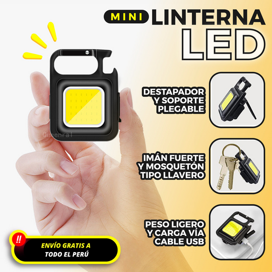Mini Linterna LED 2 EN 1 | ENVIO GRATIS