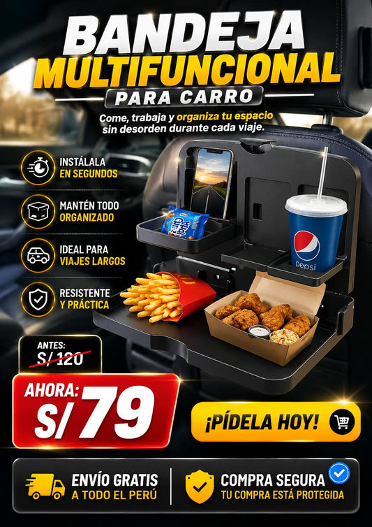 Bandeja Multifuncional para Carro