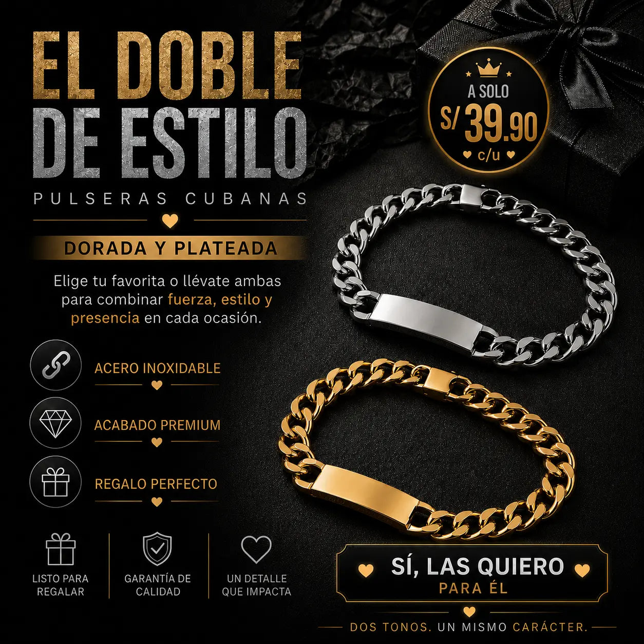 Pulsera Cubana