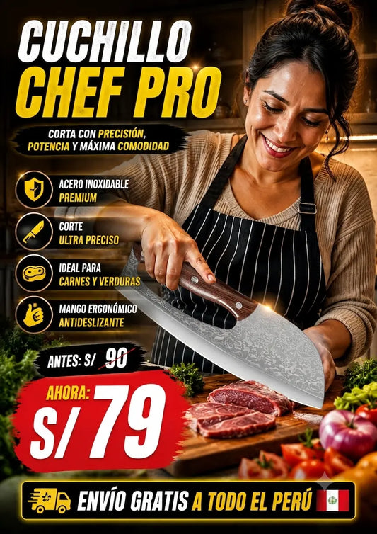 Cuchillo Chef Pro