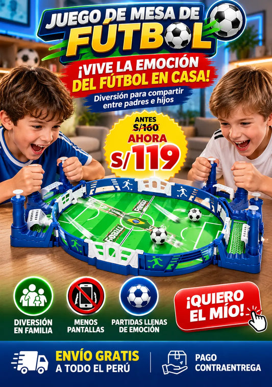 Juego de Mesa de Futbol