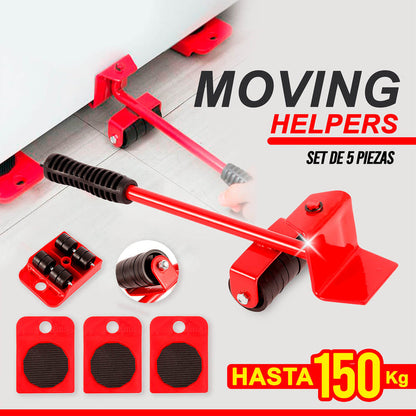 Herramientas para mover muebles " 5 piezas " | ENVIO GRATIS