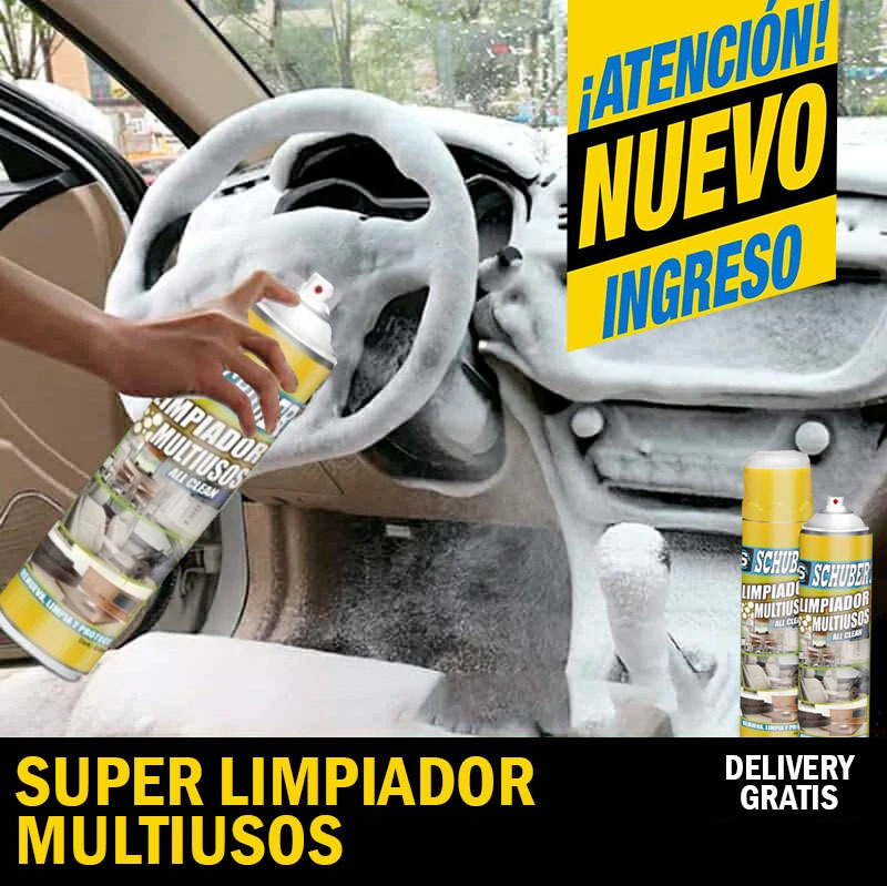 ESPUMA LIMPIADORA MULTIUSOS | ENVIO GRATIS MEGASTOREPERU