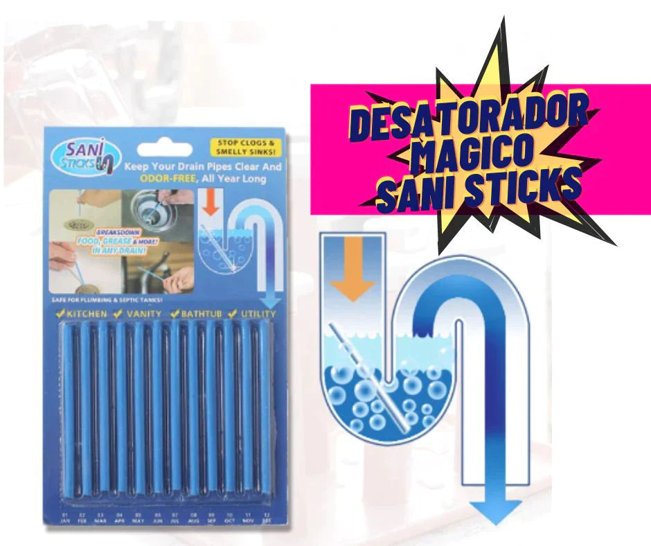 SANI STICKS (Paquete 12 unidades)| ENVIO GRATIS MEGASTOREPERU